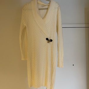 Calvin Klein white knitted dress. MOVING  SALE
